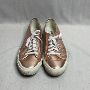 Superga 2750 Cotu Classic Rose Gold Sneakers Women's 9.5 Men's 8